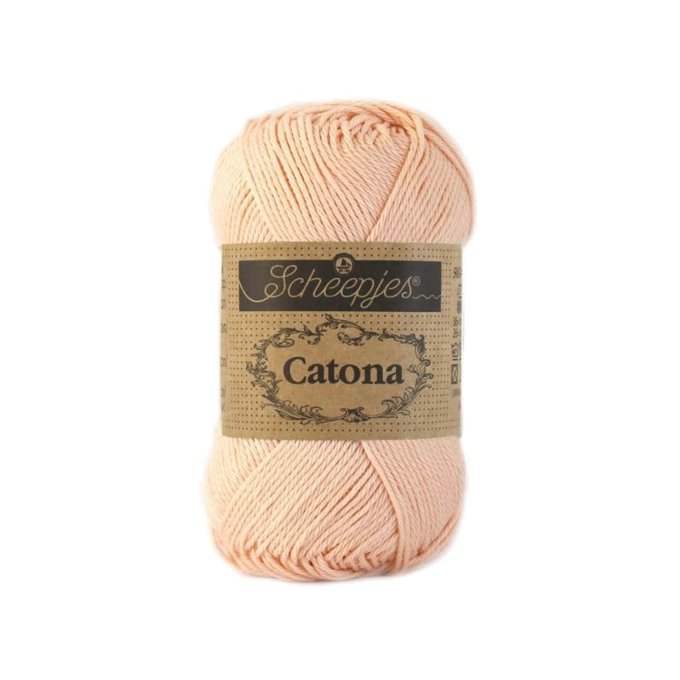 Scheepjes Catona 523 Sweet Mandarin - sárgásrózsaszín pamut fonal Scheepjes Catona 523 Sweet Mandarin - sárgásrózsaszín pamut fonal