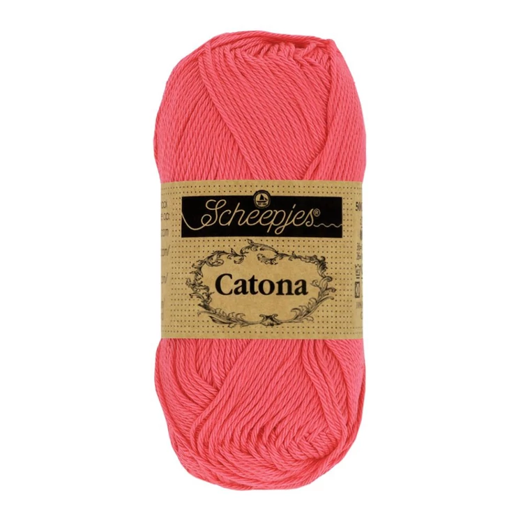 Scheepjes Catona 256 Cornelia Rose - pamut fonal  - cotton yarn -50gramm
