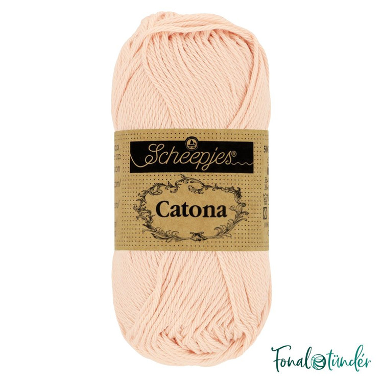 Scheepjes Catona 263 Petal Peach - barackvirág pamut fonal - 50gramm Scheepjes Catona 263 Petal Peach - barackvirág pamut fonal - 50gramm