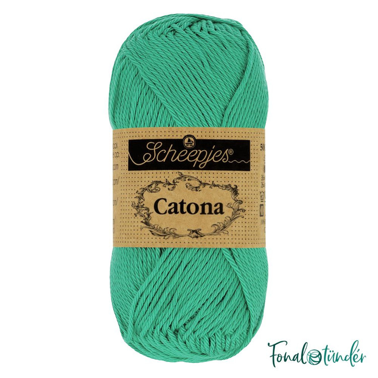 Scheepjes Catona 514 Jade - jade zöld pamut fonal - 50gramm