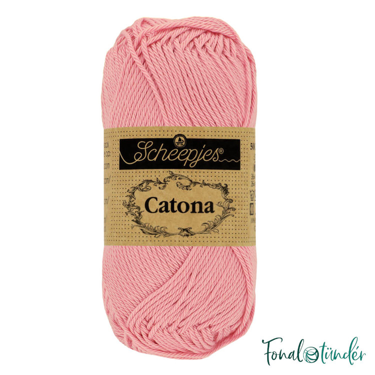 Scheepjes Catona 518 Marshmallow - rózsaszín pamut fonal - 50gramm Scheepjes Catona 518 Marshmallow - rózsaszín pamut fonal - 50gramm