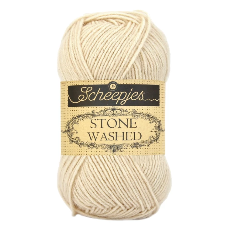 Scheepjes Stone Washed 821 Pink Quartzite - rózsaszín pamut fonal - light-pink cotton yarn