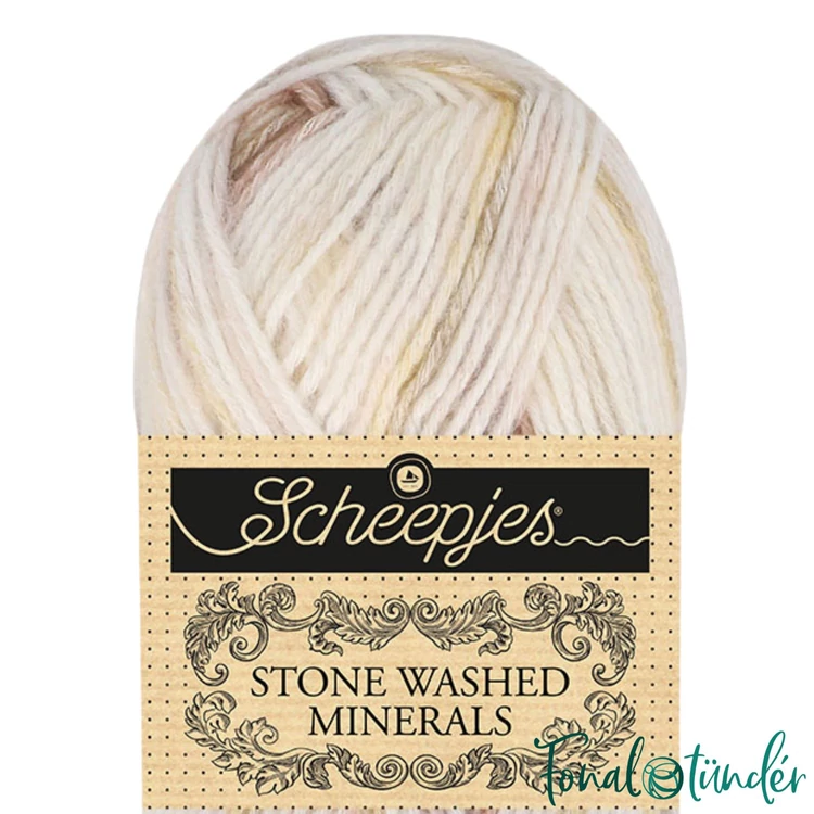 Scheepjes Stone Washed Minerals 904 Amber Aurora - színváltós fonal - gradient yarn