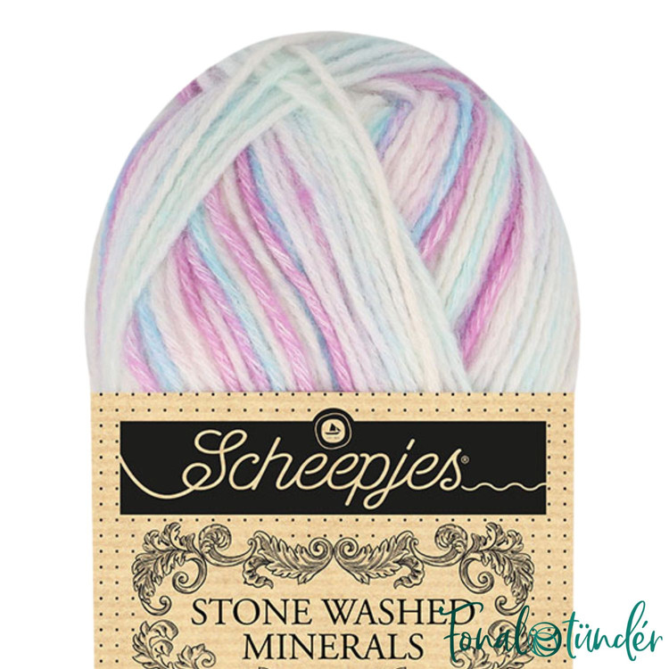 Scheepjes Stone Washed Minerals 907 - Amethyst Mist