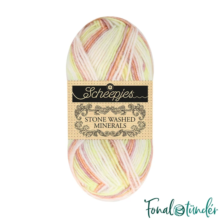 Scheepjes Stone Washed Minerals 910 Garnet Glory - színváltós fonal - gradient yarn