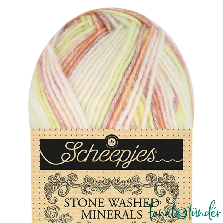 Scheepjes Stone Washed Minerals 910 Garnet Glory - színváltós fonal - gradient yarn