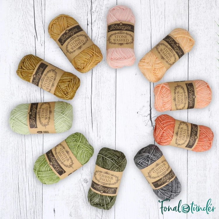 Scheepjes Stone Washed Intentions - Fonalcsomag  - yarn pack