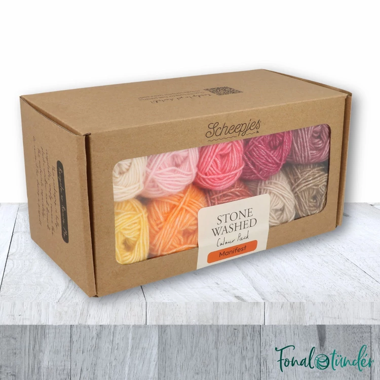 Scheepjes Stone Washed Manifest - Fonalcsomag  - yarn pack
