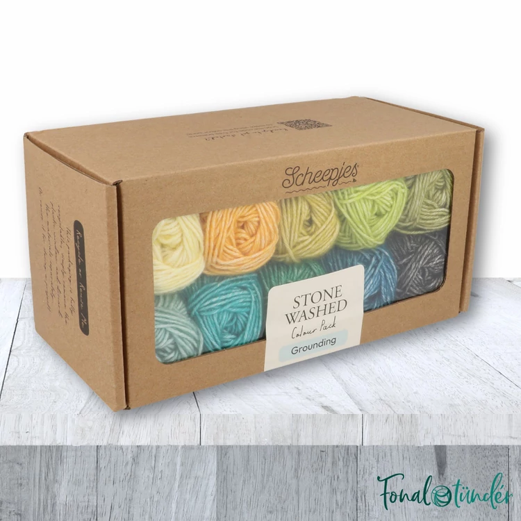 Scheepjes Stone Washed Grounding - Fonalcsomag  - yarn pack