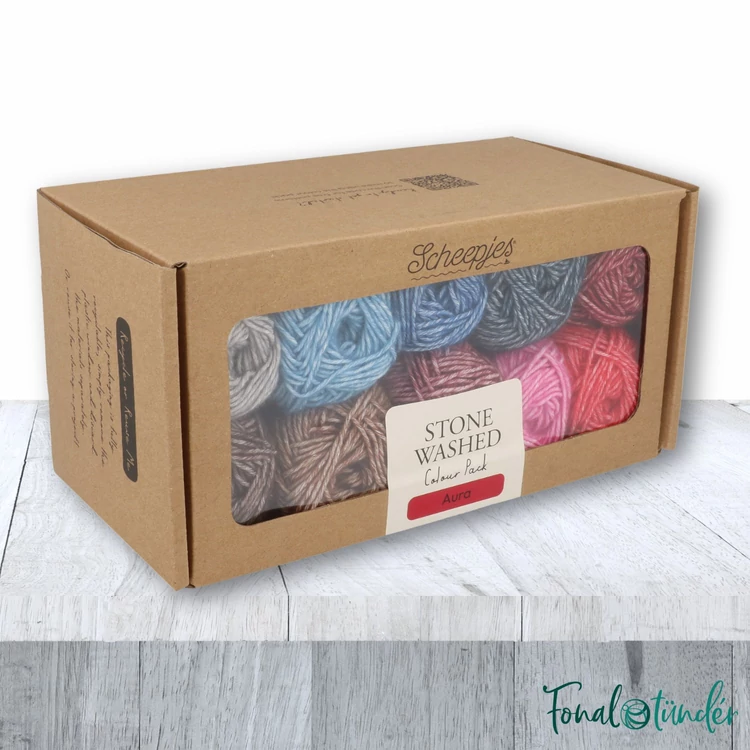 Scheepjes Stone Washed Aura - Fonalcsomag  - yarn pack
