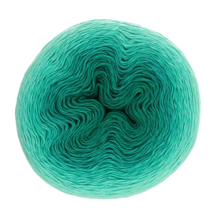 Scheepjes Whirl 560 Jade JimJam - turquoise - türkiz - keverék fonal - yarn cake
