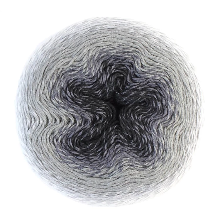 Scheepjes Whirl 751 Liquorice Yumyum - keverék fonal - yarn cake