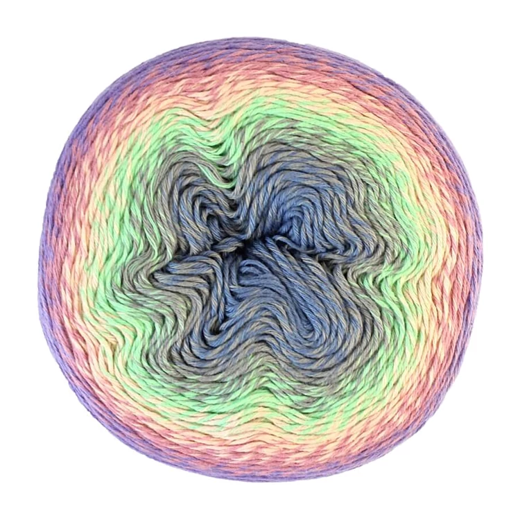 Scheepjes Whirl 762 Poppin Candy - keverék fonal - yarn cake