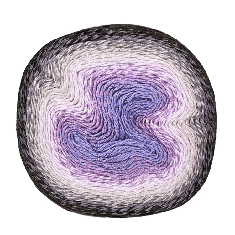 Scheepjes Whirl 786 Dark Grape Squish - keverék fonal - yarn cake