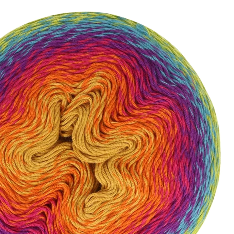 Scheepjes Whirl 7792 Rainbow Popsicle - színátmenetes fonal - yarn cake