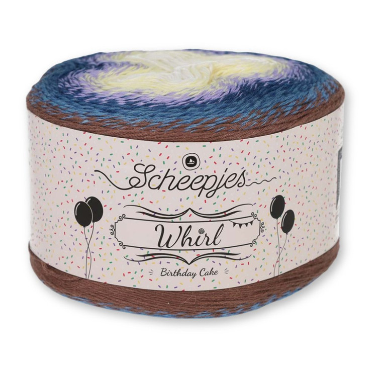 Scheepjes Whirl - Birthday Cake - 799 Piece of Cake Scheepjes Whirl - Birthday Cake - 799 Piece of Cake