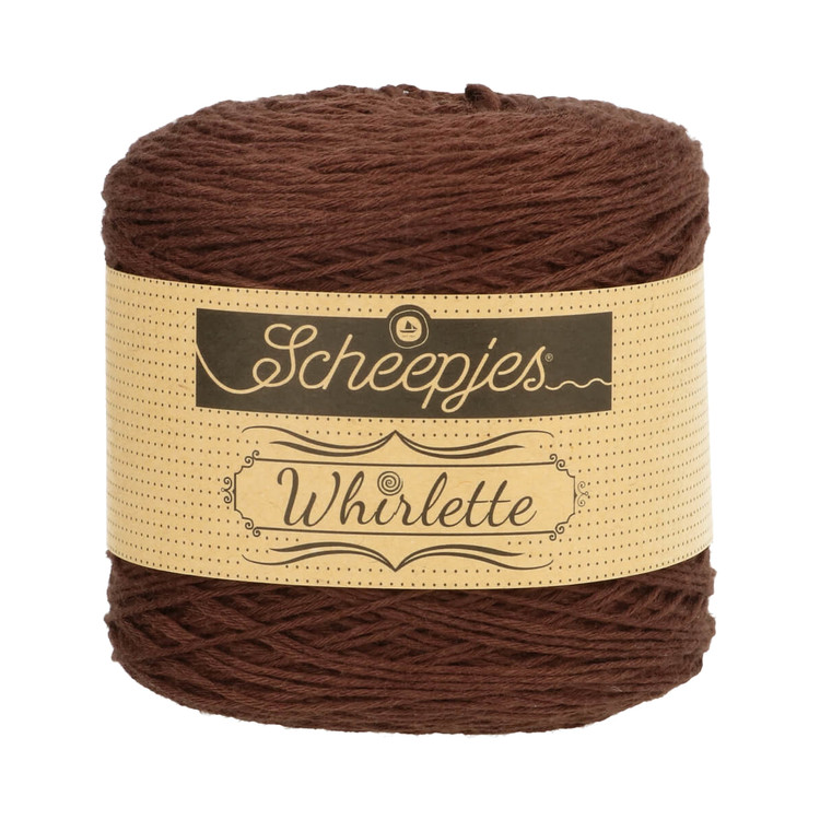 Scheepjes Whirlette 863 Chocolate - csokibarna fonal