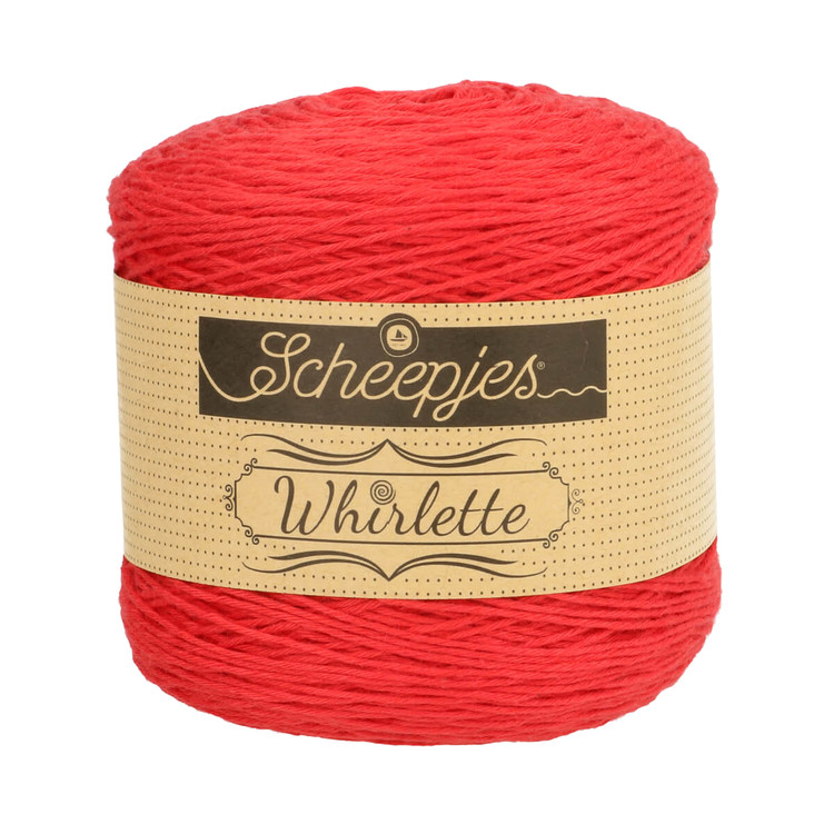 Scheepjes Whirlette 867 Sizzle - tűzpiros fonal
