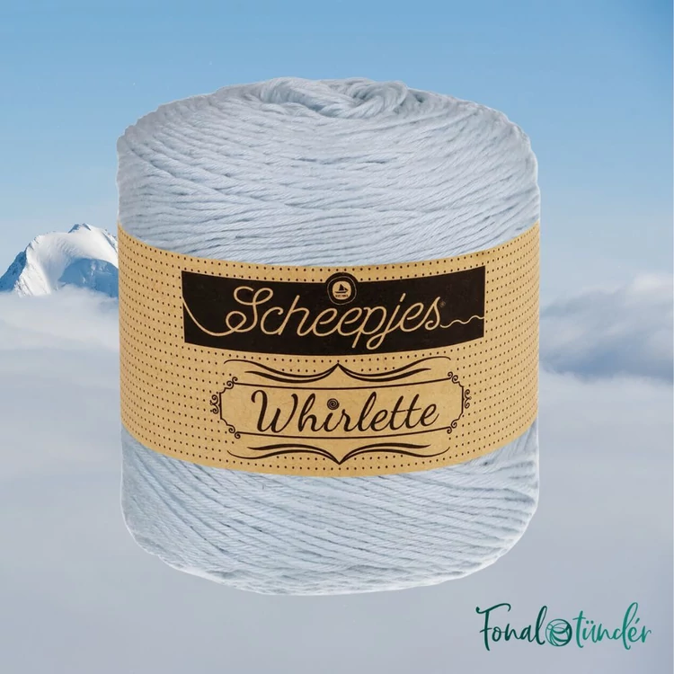 Scheepjes Whirlette 872 Sugar- szürke - keverék fonal - yarn cake - 02