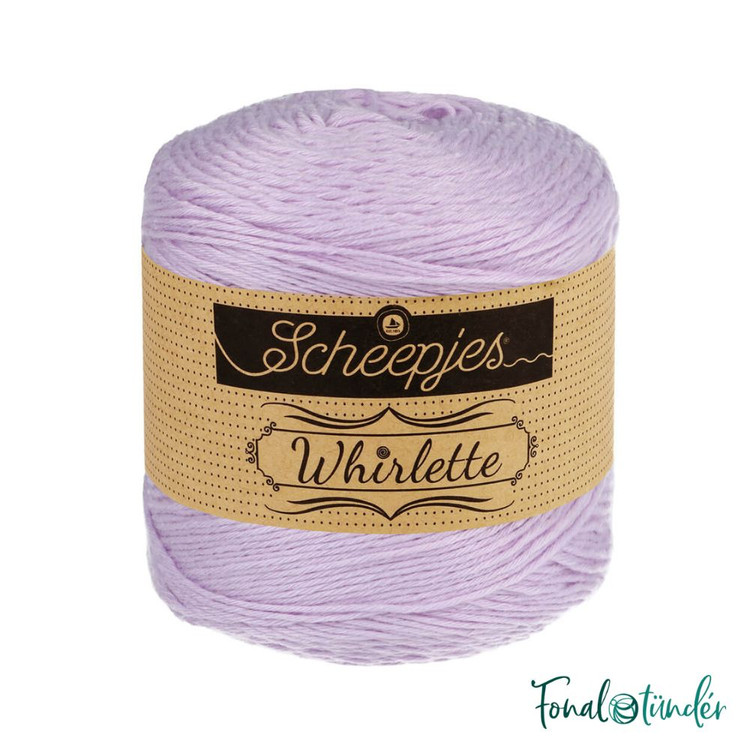 Scheepjes Whirlette 877 Parma Violet - halvány lila fonal Scheepjes Whirlette 877 Parma Violet - halvány lila fonal