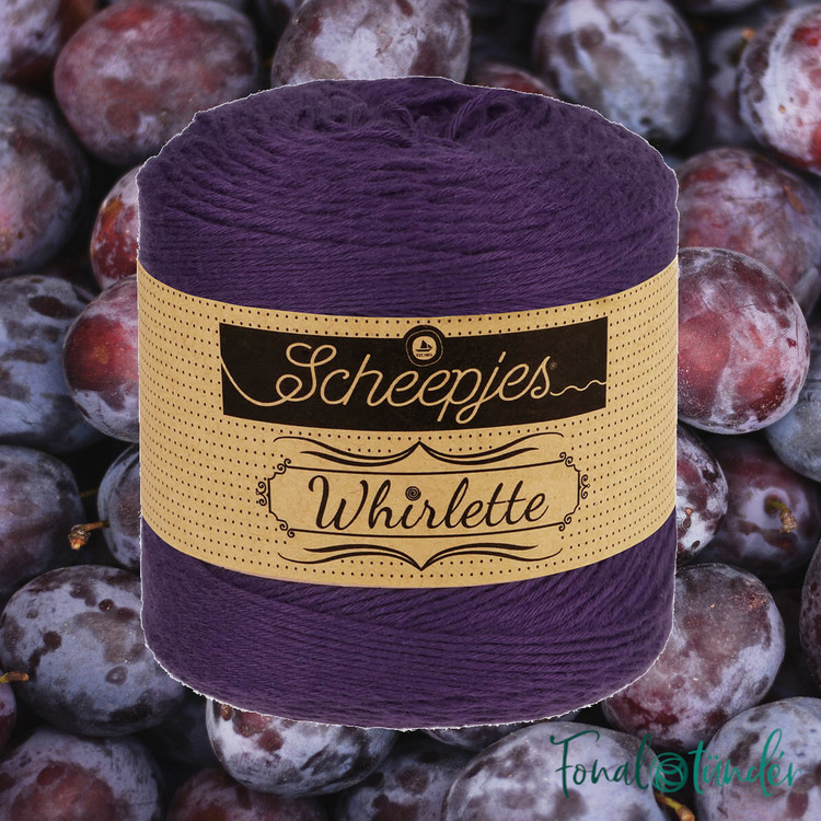 Scheepjes Whirlette 885 Plum - szilva lila fonal Scheepjes Whirlette 885 Plum - szilva lila fonal