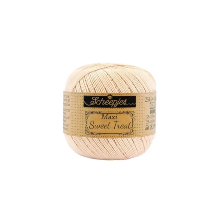 Scheepjes Maxi Sweet Treat Nude 255 - pamut fonal  - cotton yarn