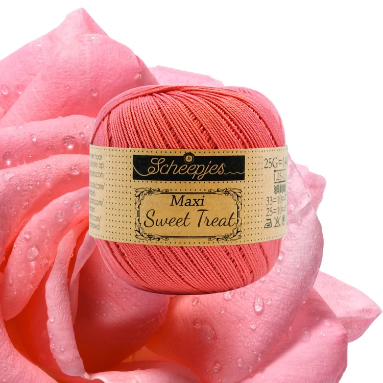 Scheepjes Maxi Sweet Treat 256 Cornelia Rose - pamut fonal  - cotton yarn
