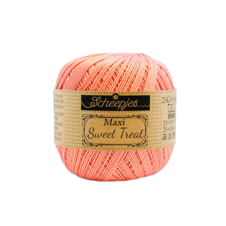 Scheepjes Maxi Sweet Treat 264 Light Coral  - pamut fonal  - cotton yarn