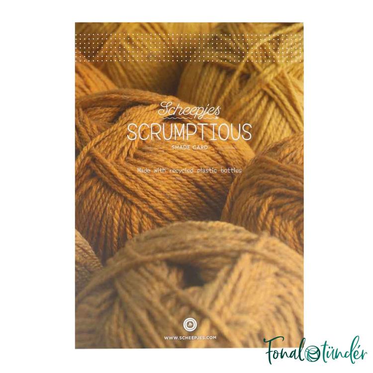 Scheepjes Scrumptious - Color Sample Card - Színpaletta
