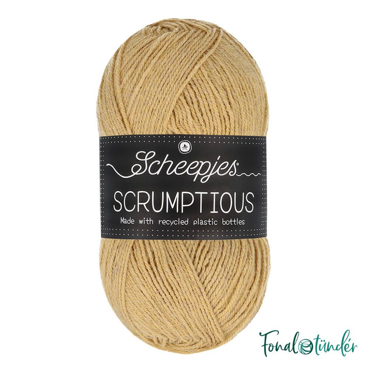 Scheepjes Scrumptious 311 Chai Shortbread - sárga akril fonal