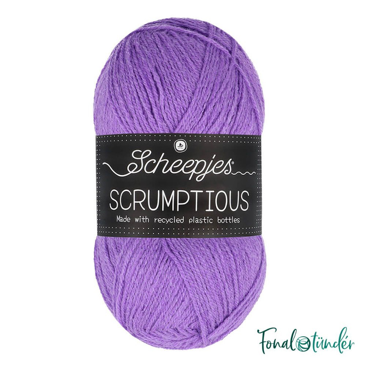 Scheepjes Scrumptious 320 Sweet Potato Mochi - lila akril fonal