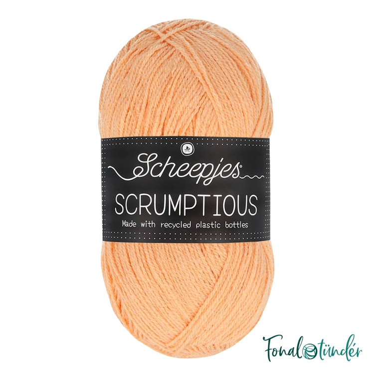 Scheepjes Scrumptious 332 Orange Cheesecake - narancssárga akril fonal