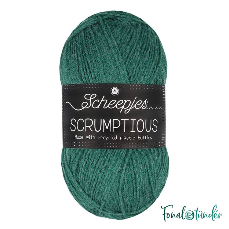 Scheepjes Scrumptious 338 Spirulina Bites - zöld akril fonal