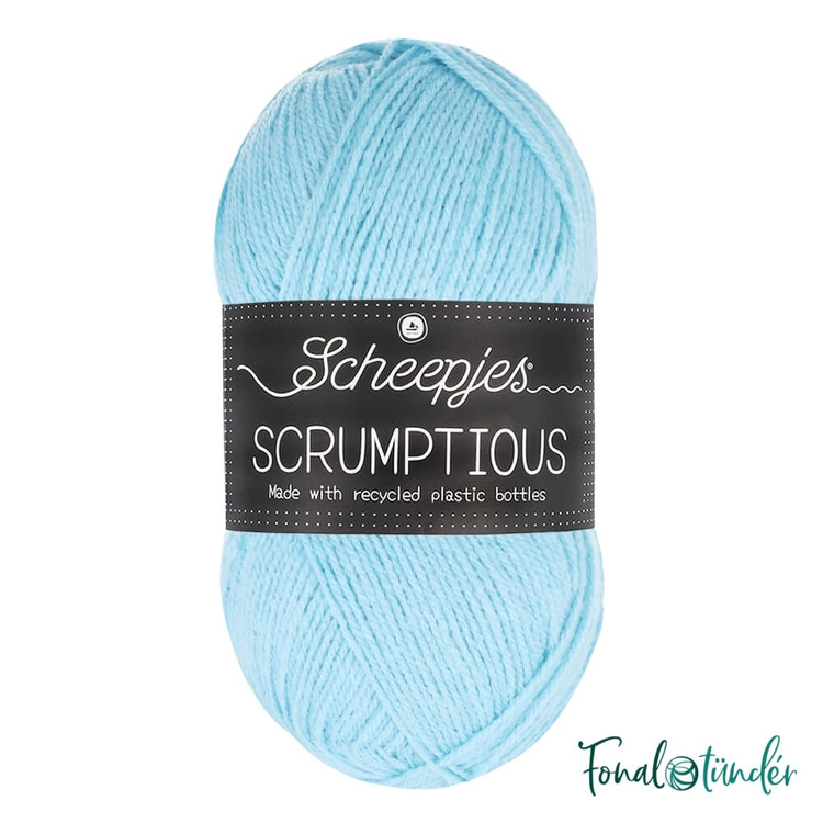 Scheepjes Scrumptious 343 French Blue Macaron - világoskék akril fonal