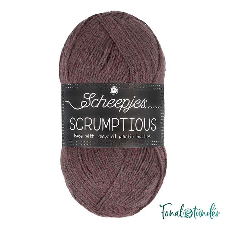 Scheepjes Scrumptious 345 Cherry Bonbon - barna akril fonal