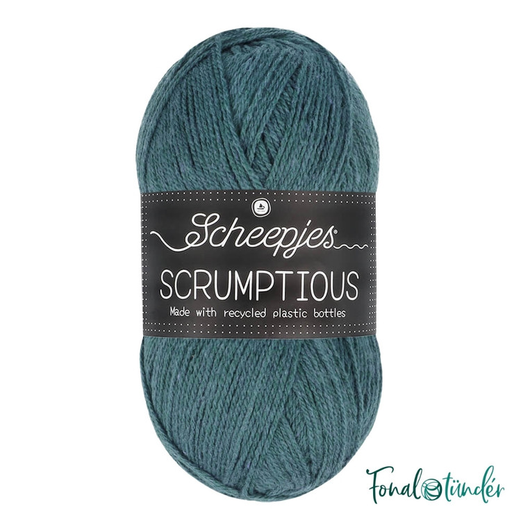 Scheepjes Scrumptious 346 Blue Cornmeal Muffins - sötétkék akril fonal