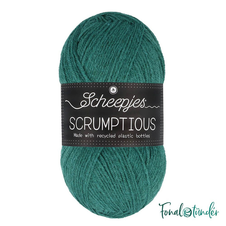 Scheepjes Scrumptious 349 Rainforest Cake - zöld akril fonal