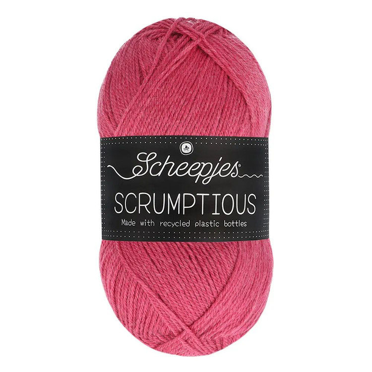 Scheepjes Scrumptious 382 Red Fruit Jam - piros akril fonal