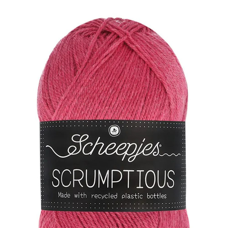 Scheepjes Scrumptious 382 Red Fruit Jam - piros akril fonal