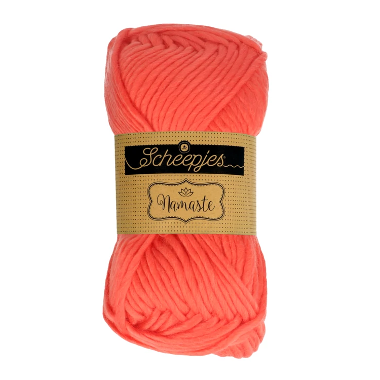 Scheepjes Namaste 619 Fish - lazacrózsaszín gyapjú fonal - salmon-pink yarn blend