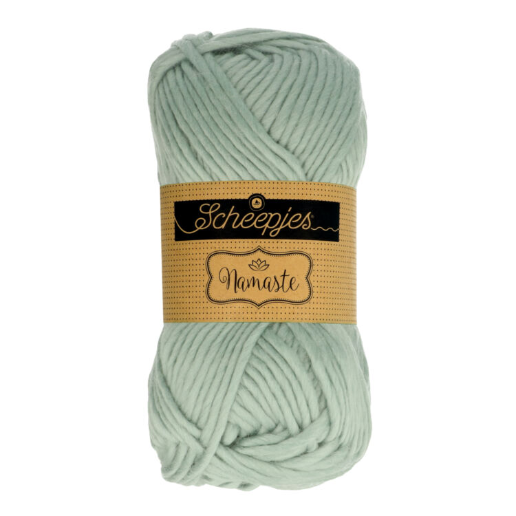 Scheepjes Namaste 625 Scale - kékes-szürke gyapjú fonal - buish-gray yarn blend