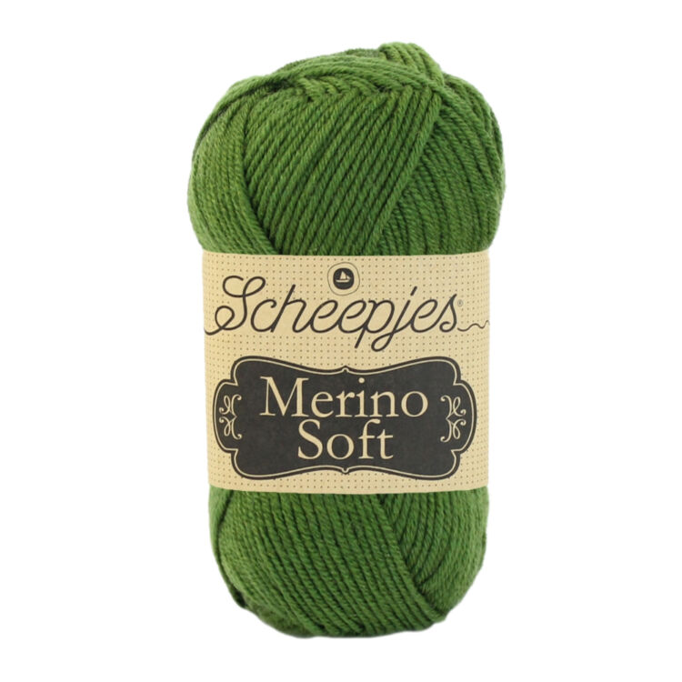 Scheepjes Merino Soft 627 Manet - mélyzöld gyapjú fonal - deep-green yarn blend