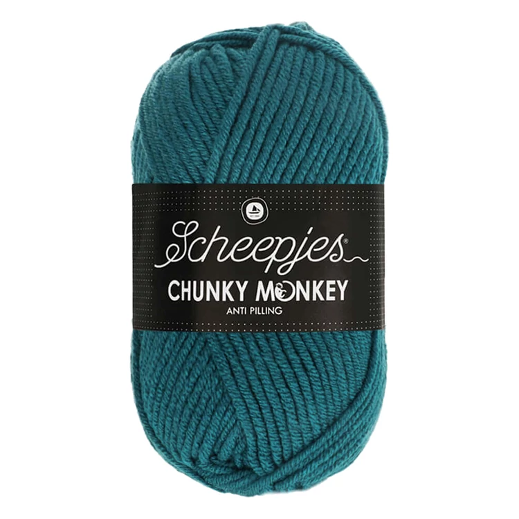 Scheepjes Chunky Monkey 1246 Cardinal - piros akril fonal - red acrylic yarn