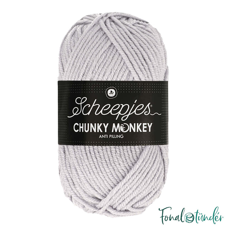 Scheepjes Chunky Monkey 1724 Heather - halvány lila akril fonal