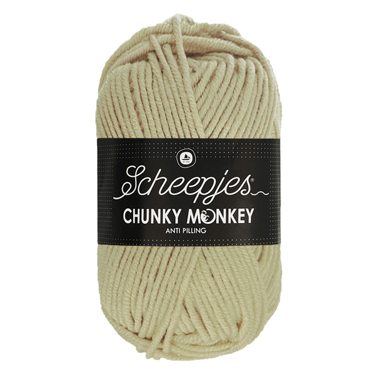 Scheepjes Chunky Monkey 2010 Parchment - bézs akril fonal
