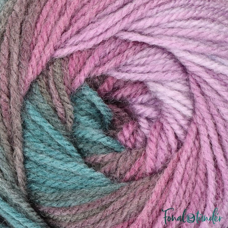DMC Brio 418 - Kéktől a Lilákig - színváltós fonal - color-effect yarn