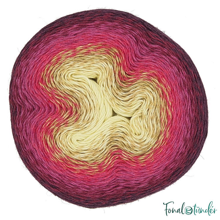 Scheepjes Woolly Whirl 478 - Málnás Angolkrém