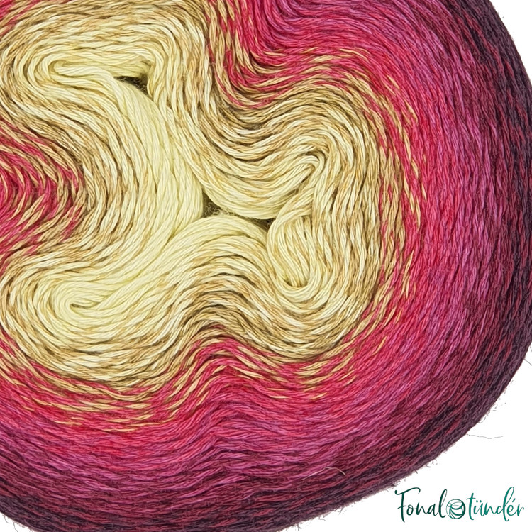 Scheepjes Woolly Whirl 478 - Málnás Angolkrém
