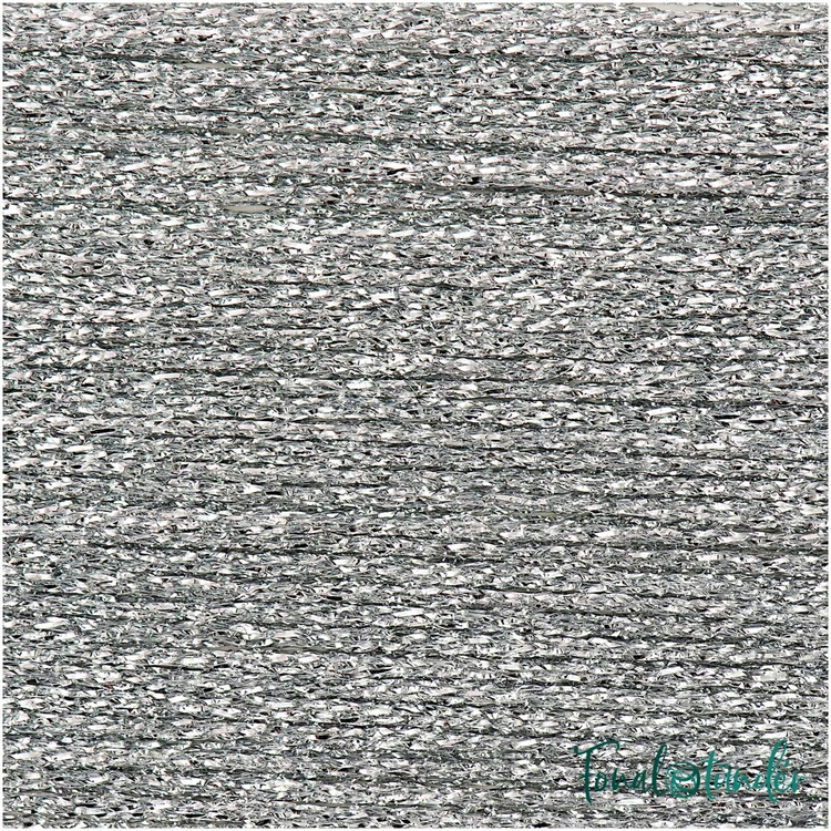 Ricorumi Lamé 001 Silver - csillogó amigurumi fonal - sparkling yarn - 02