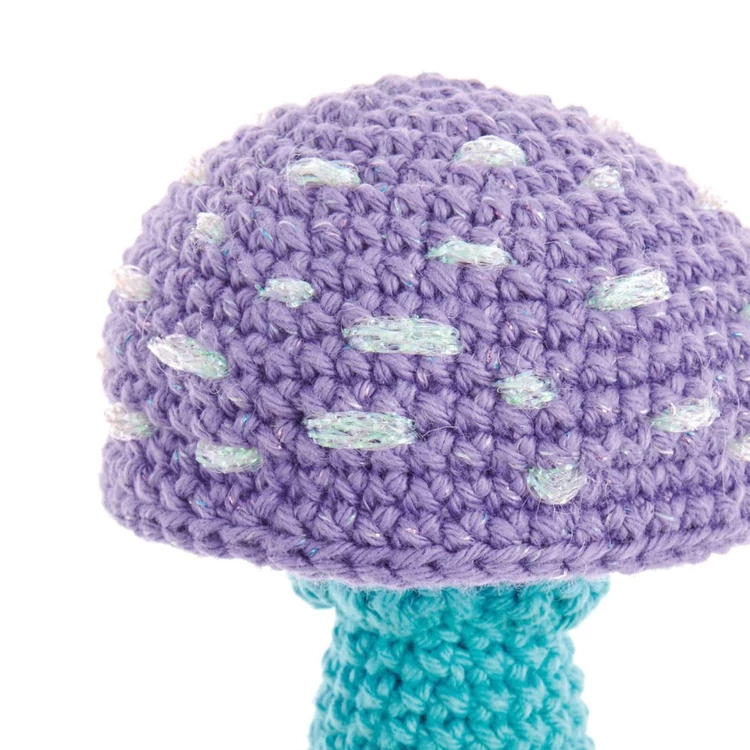 Ricorumi Lamé 003 White Iridescent yarn - csillogó amigurumi fonal